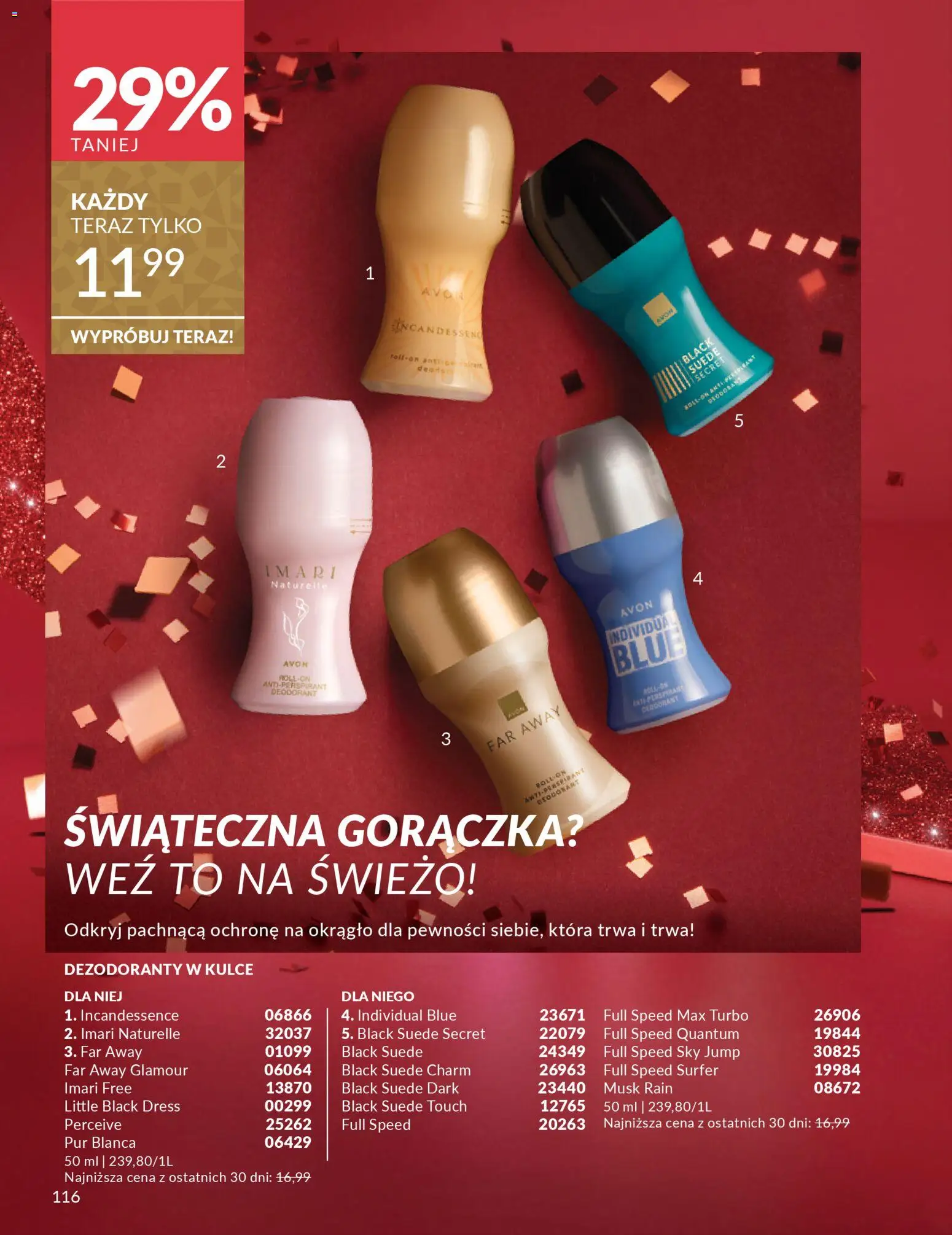 Avon Katalog 12 2025 od 01.12.2025 | Strona: 116