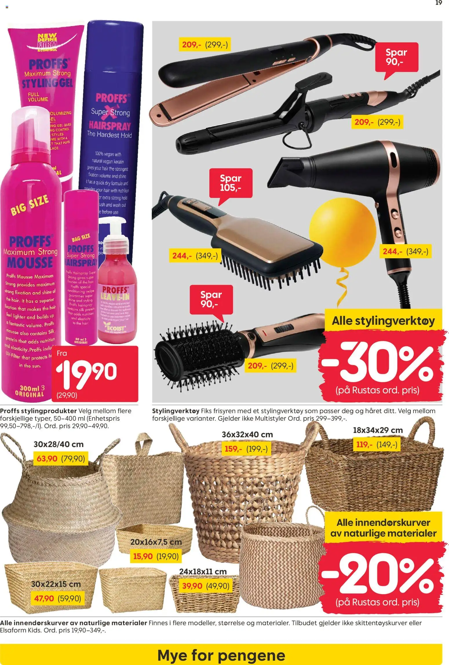 {H1} | Side: 19 | Produkter: Bag, Сушильные машины, Necessär