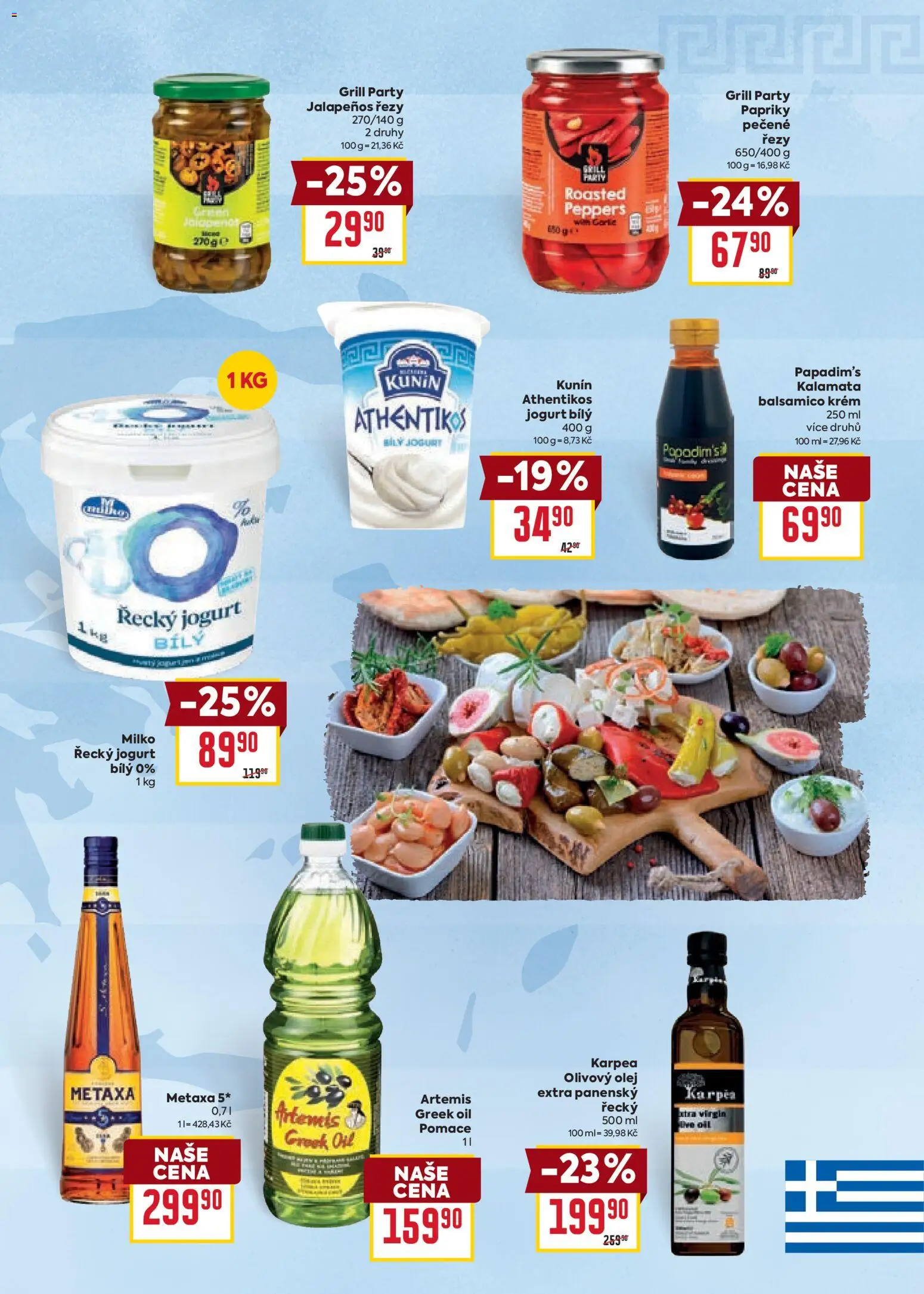 Billa leták - Chutě světa od 21.01.2026 | Strana: 11 | Produkty: Řecký jogurt, Olivový olej, Jogurt, Krém