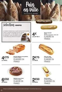 Monoprix - Prévisualisation de Monoprix catalogue valide à partir de 20.01.2026 | Page: 22