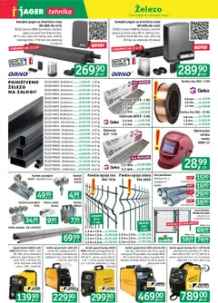 Novi Jager katalog ponudbe – veljaven od 17.09.2025 | Stran: 8 | Izdelki: Ograja, Barva, Voziček, Vrata