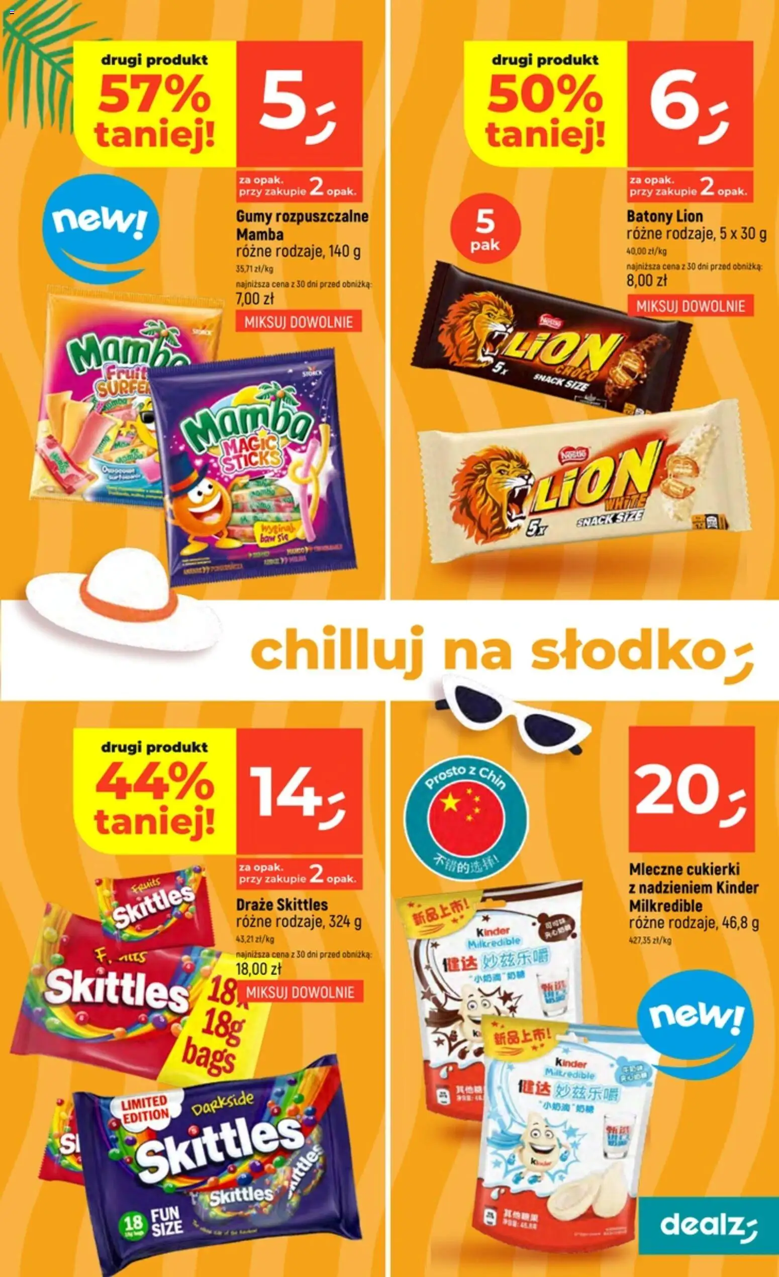 Dealz gazetka od 16.04.2026 | Strona: 13 | Produkty: Gumy, Cukierki