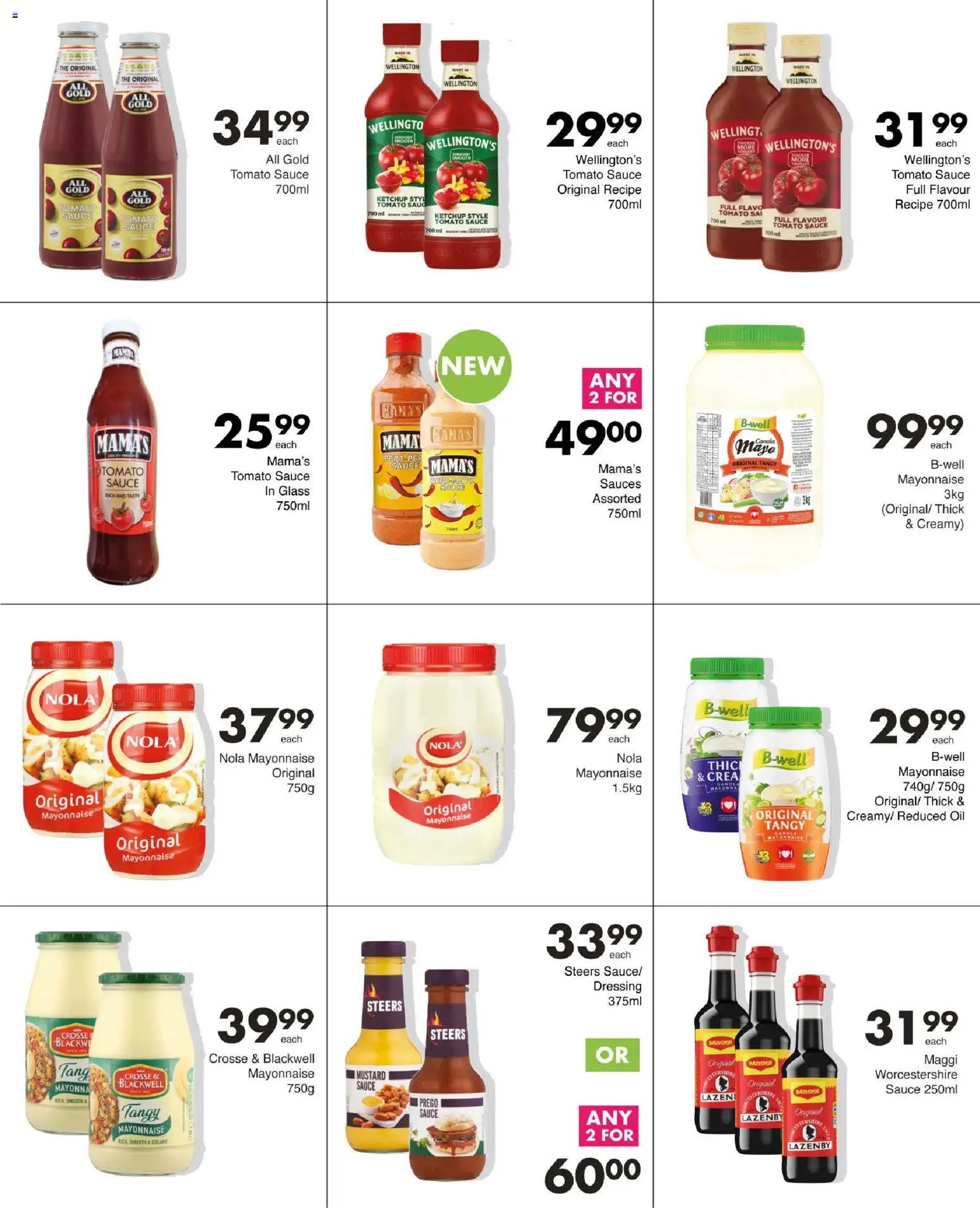 New Save catalogue – valid from 13.11.2025 | Page: 24 | Products: Sauces, Tomato sauce, Dressing, Mayonnaise