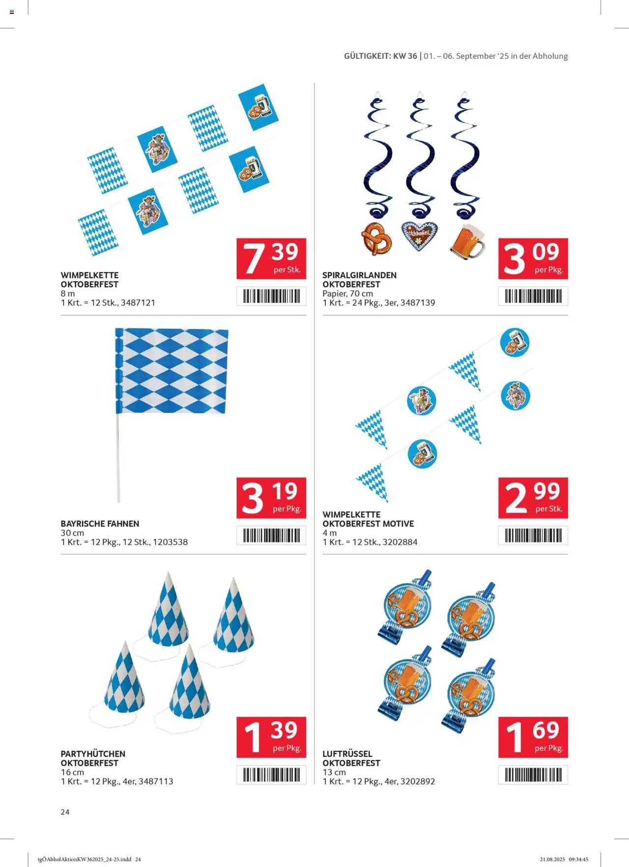 Transgourmet Flugblatt gültig ab 31.08.2025 | Seite: 24