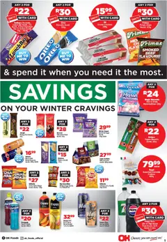 OK Foods Eastern Cape - Specials │ valid from 09.07.2025 | Page: 5 | Products: Biscuits, Juice, Beef, Fruit