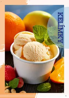 KELÍMKY, Ice cream in a cup with fruits. od 30.04.2025 | Strana: 15 | Produkty: Kelímky