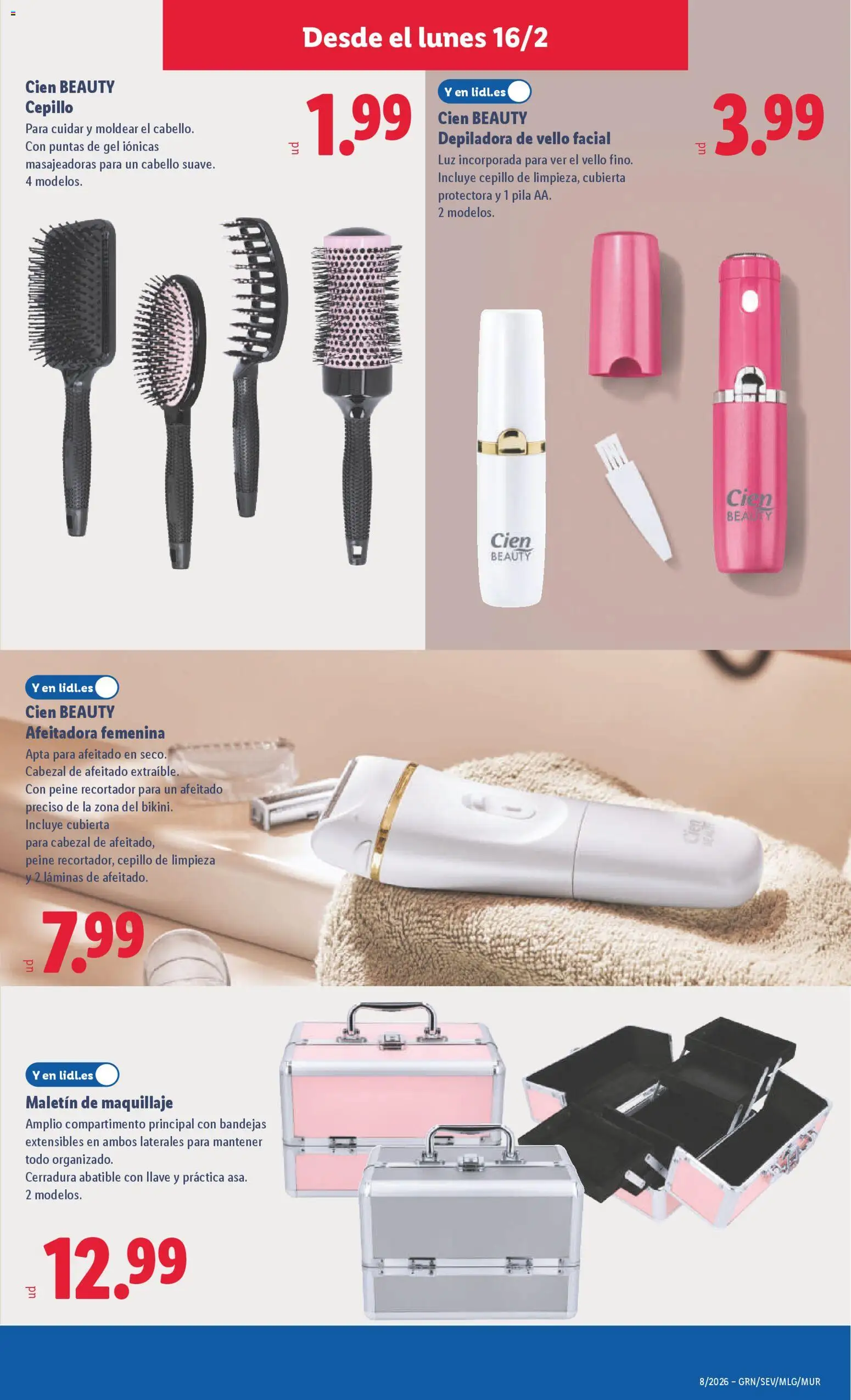 Lidl folleto de bazar │ válido desde el 16.02.2026 | Página: 15