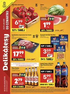 Pogląd oferty "Delikatesy Centrum Gazetka - Sklepy Własne" - ważna od 31.07.2025