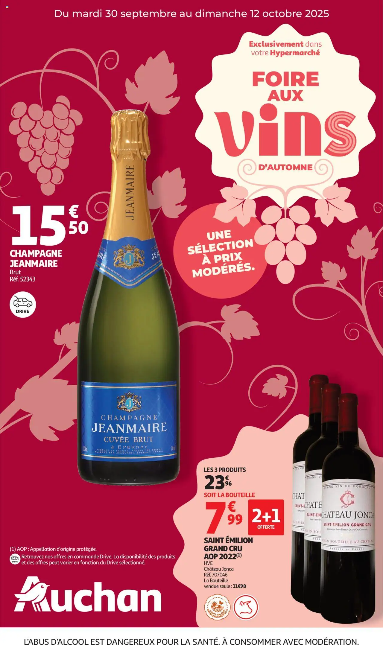 {H1} | Page: 1 | Produits: Champagne, Vin