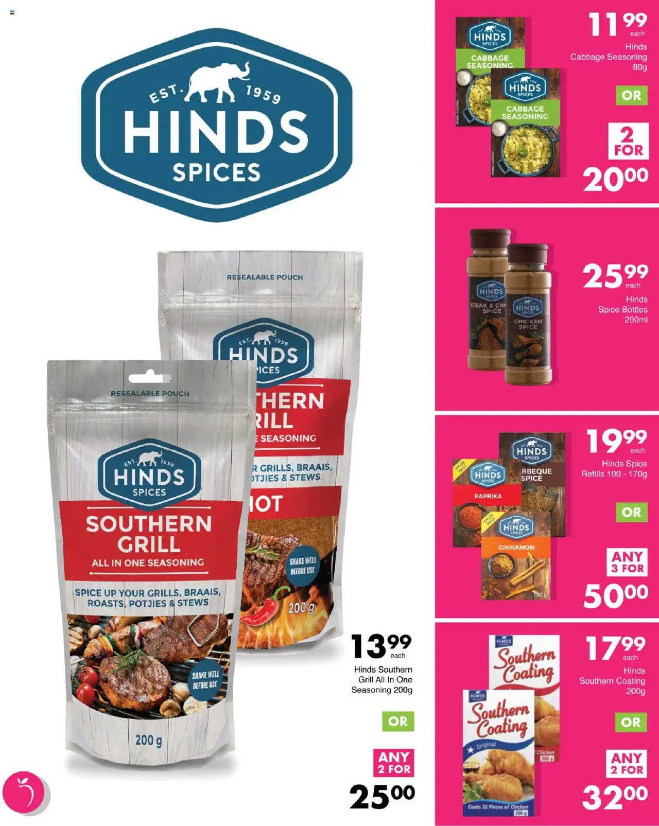 Save Specials │ valid from 14.08.2025 | Page: 21 | Products: Grill, Steak, Chicken, Spices