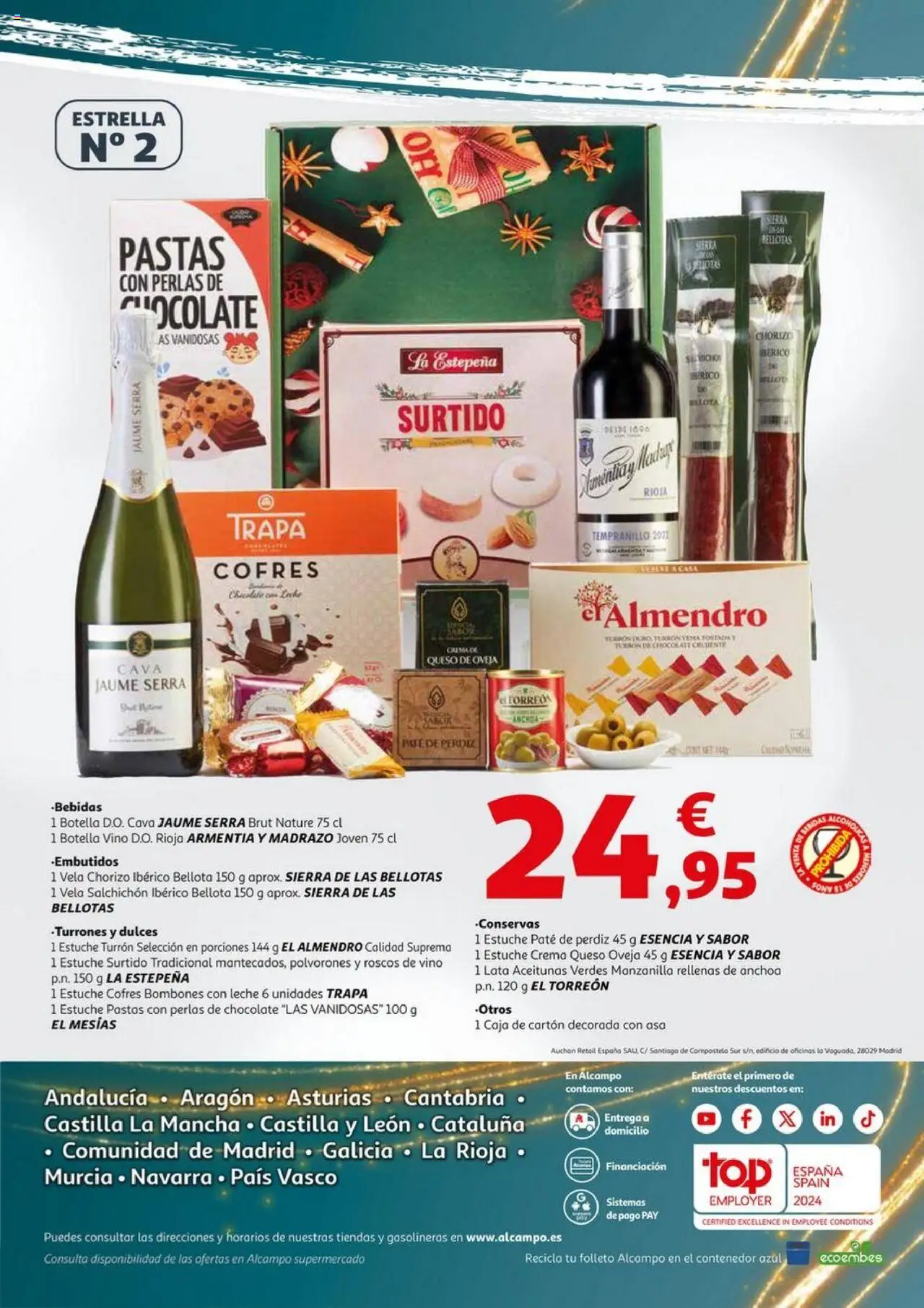 Alcampo - Nacional │ válido desde el 06.11.2025 | Página: 28 | Productos: Queso de oveja, Leche, Queso, Crema