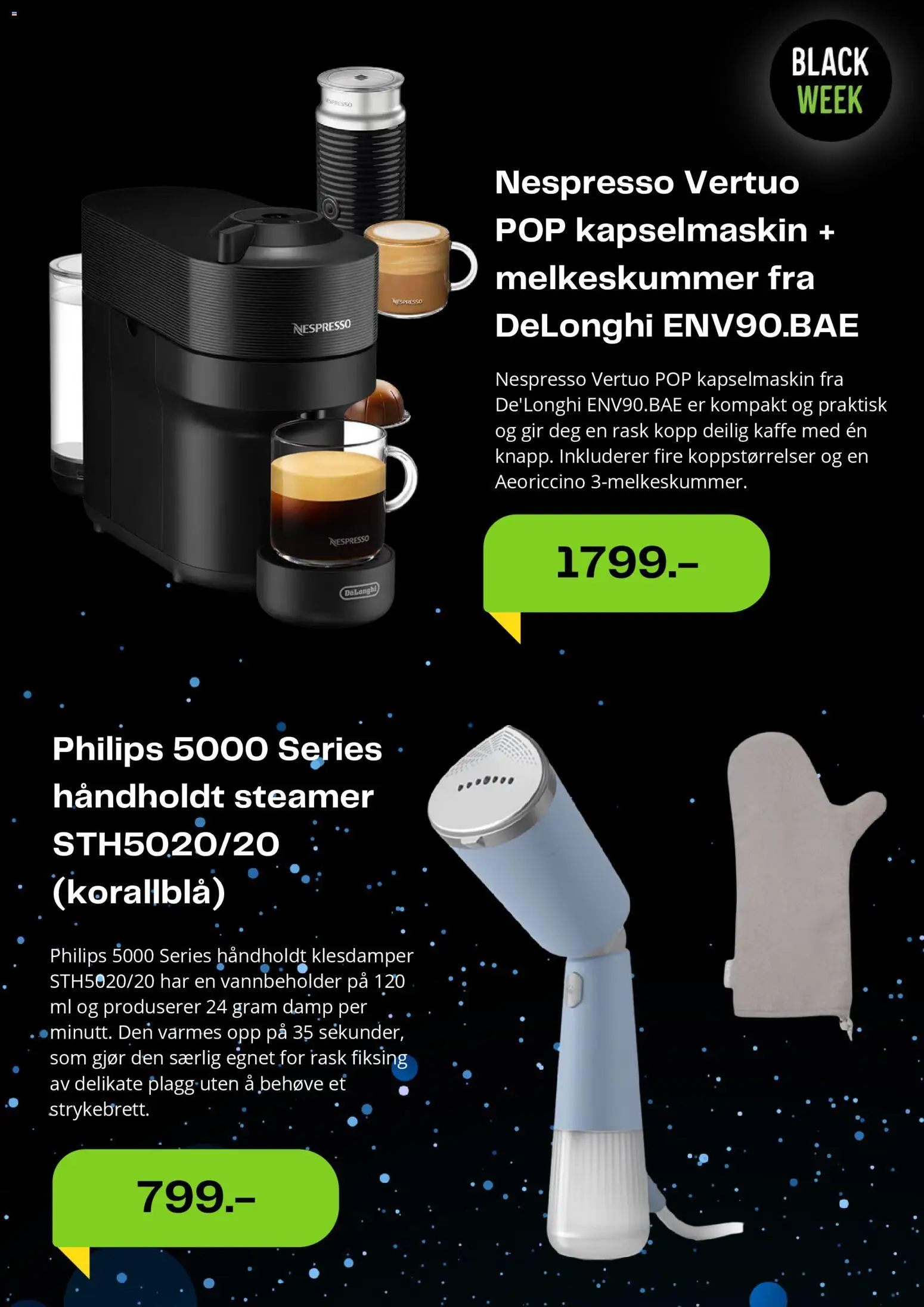 {H1} | Side: 4 | Produkter: Kaffe, Melkeskummer