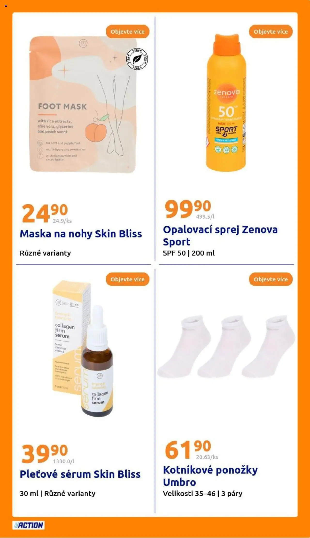 Action leták od 13.08.2025 | Strana: 27 | Produkty: Vegan, Ponožky, Sérum, Maska