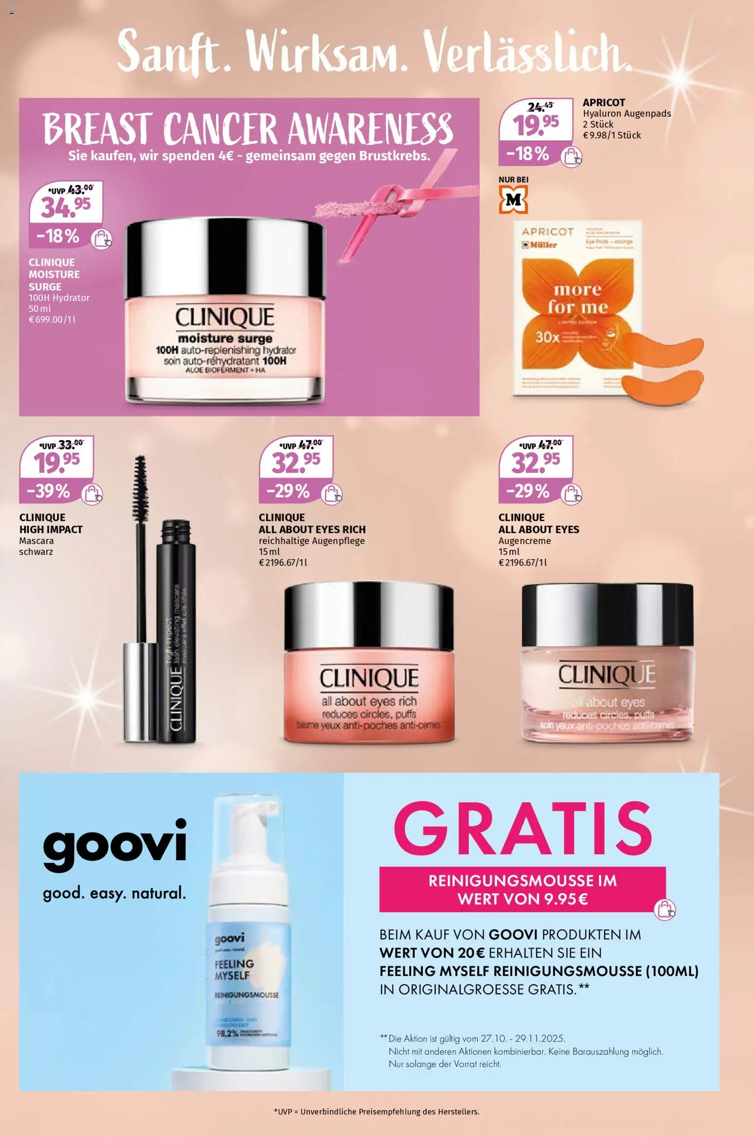 Müller Beauty Highlights – gültig ab 27.10.2025 | Seite: 7 | Produkte: Mascara