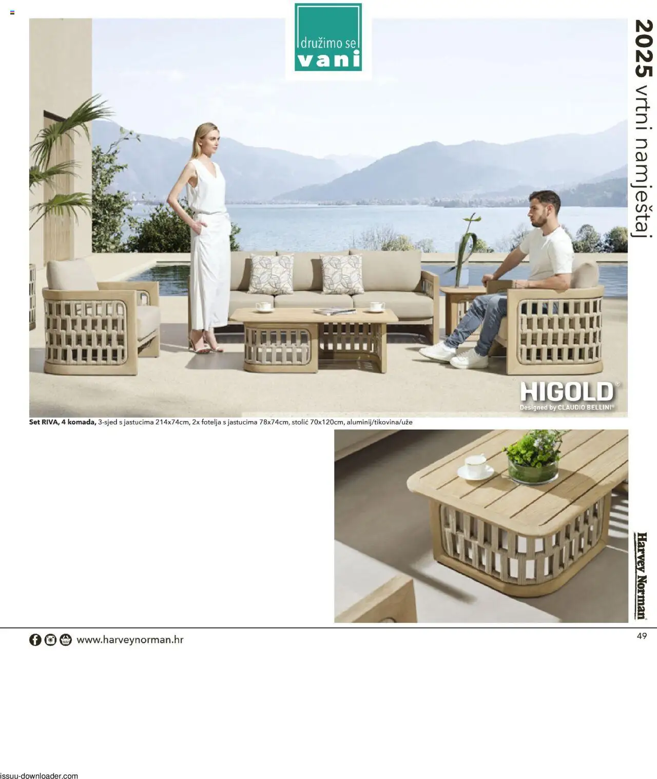 Harvey Norman katalog | vrijedi od 19.03.2025 | Stranica: 49 | Proizvodi: Fotelja, Stolić, Vrtni namještaj