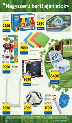 Tesco katalógus - amely érvényes a következő dátumtól: 04.03.2026 | Oldal: 20 | Termékek: Grillsütő, Egér, Puzzle