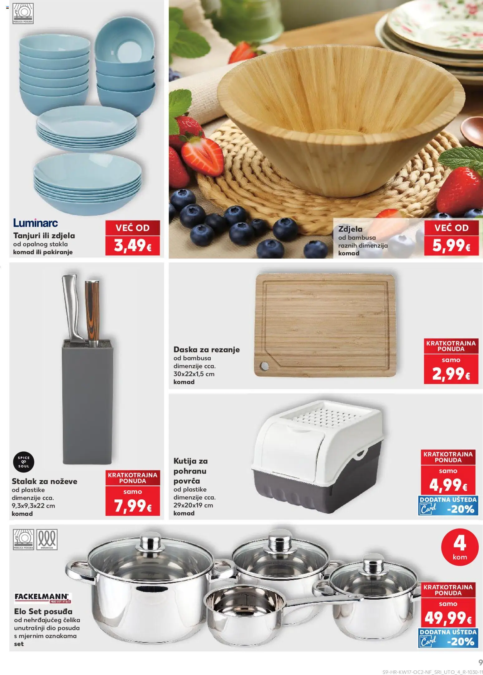 Kaufland HR akciós ujság - amely érvényes a következő dátumtól: 22.04.2026 | Oldal: 9 | Termékek: Dió