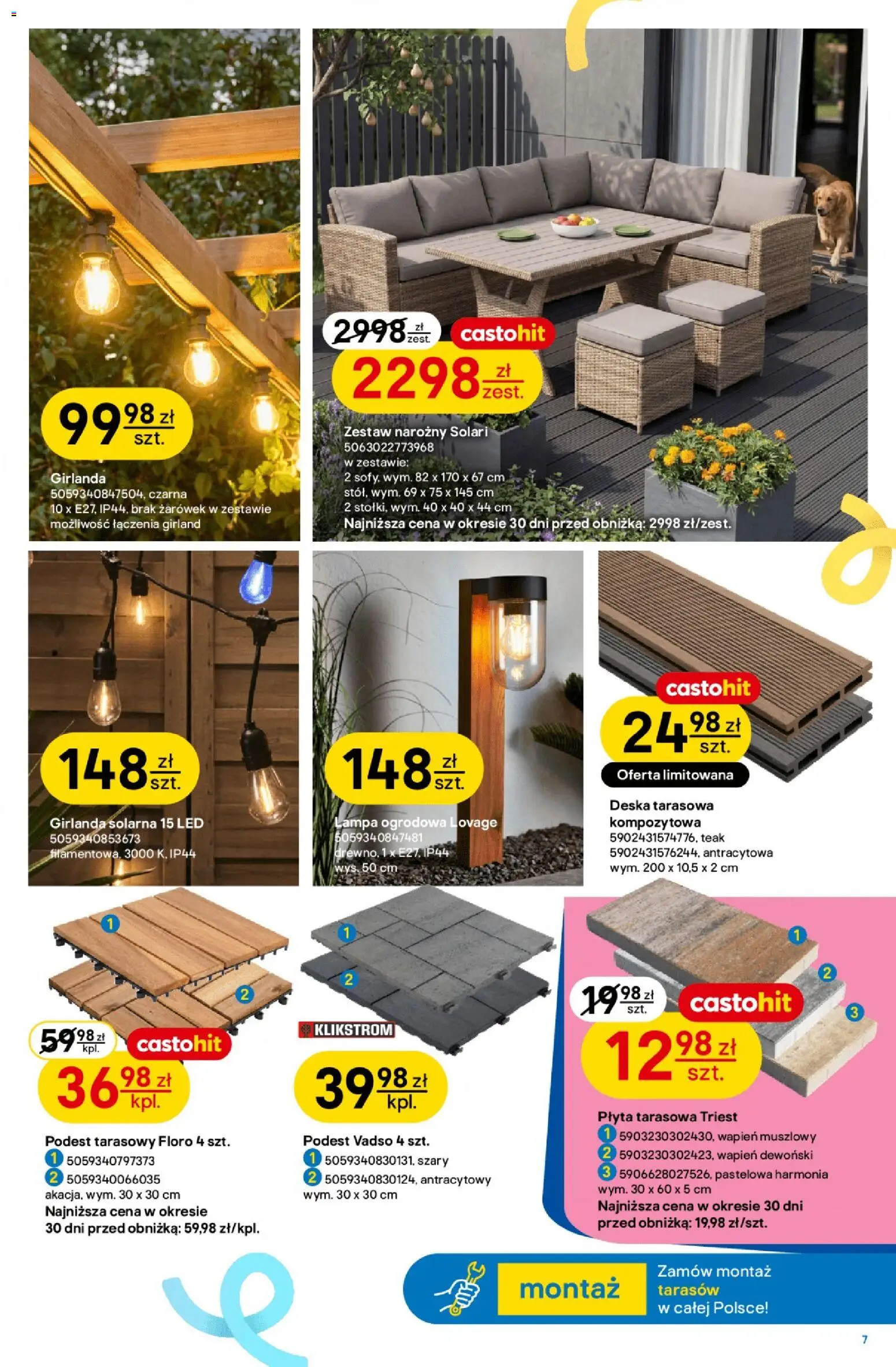 Castorama gazetka od 07.04.2026 | Strona: 7 | Produkty: Lampa