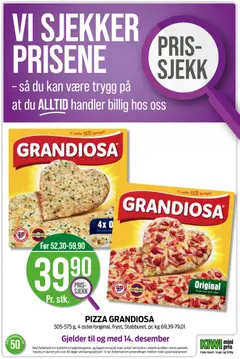 Forhåndsvisning av Kiwi kundeavis gyldig fra 08.12.2025 | Side: 26