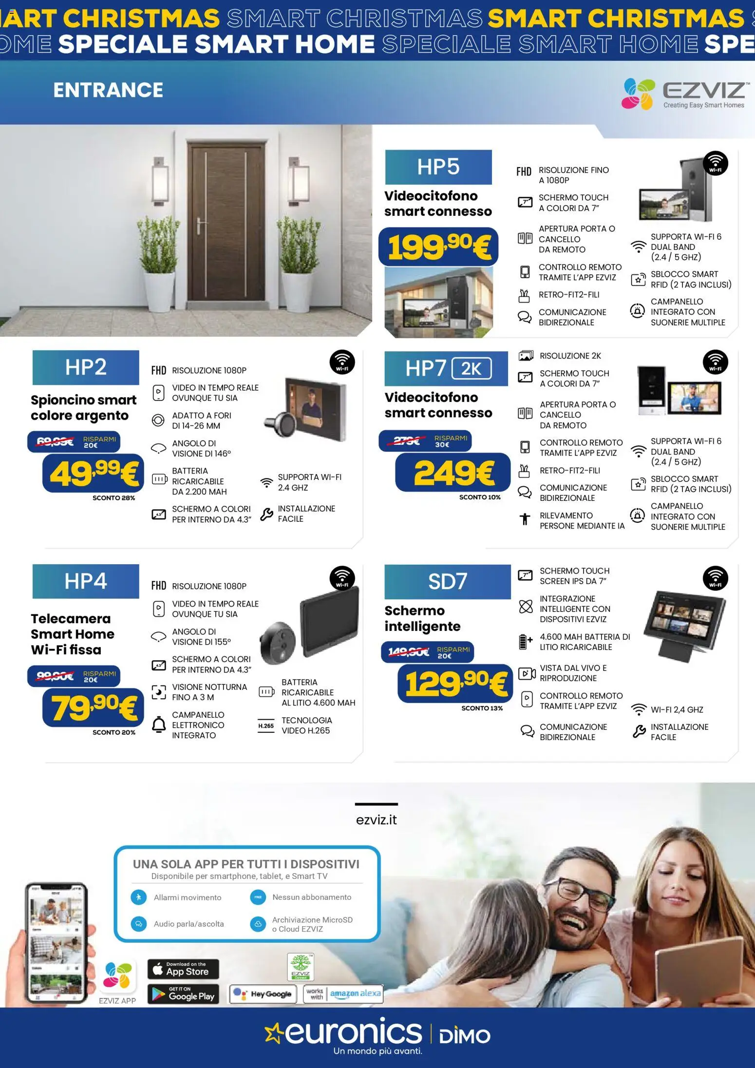 Volantino Euronics del 02.12.2025 | Pagina: 5 | Prodotti: Schermo, smart TV, Video, Audio