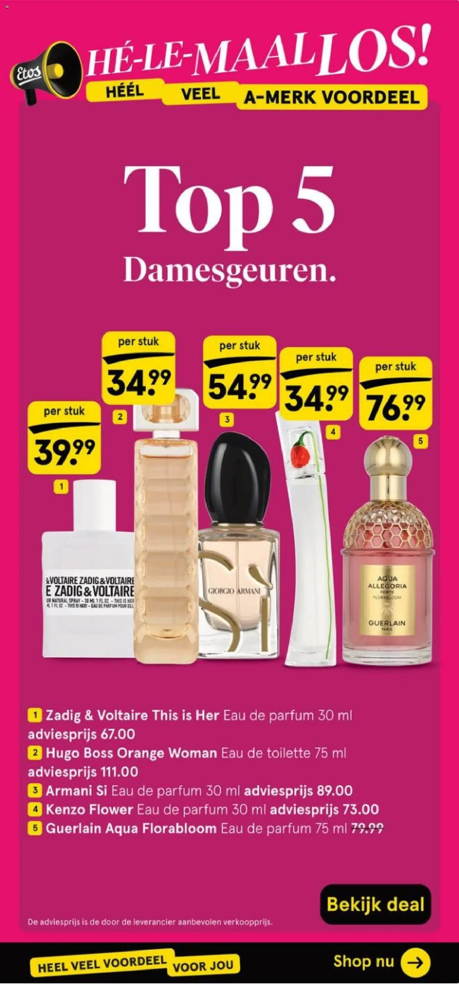 {H1} | Pagina: 21 | Producten: Parfum, Eau de toilette