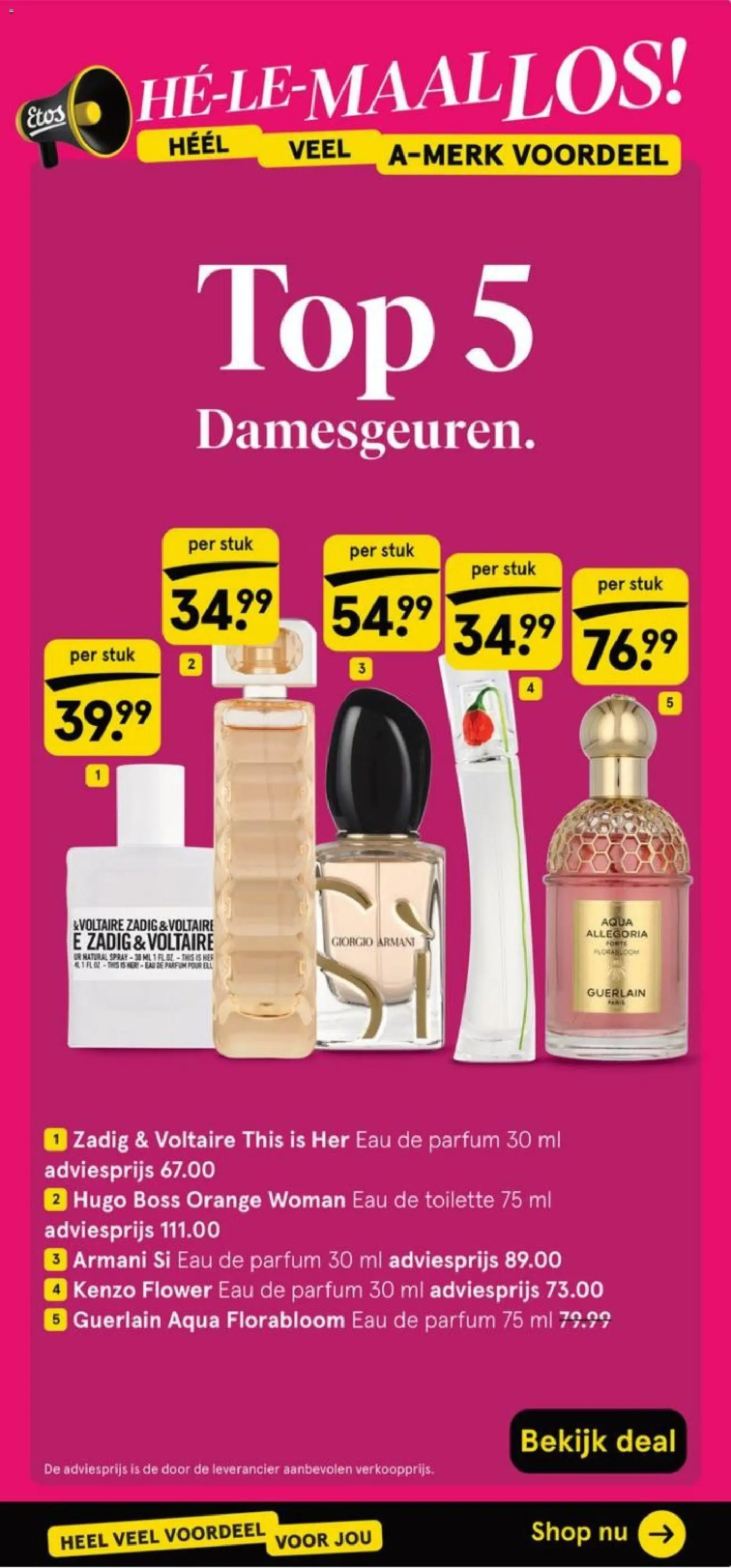 {H1} | Pagina: 21 | Producten: Parfum, Eau de toilette