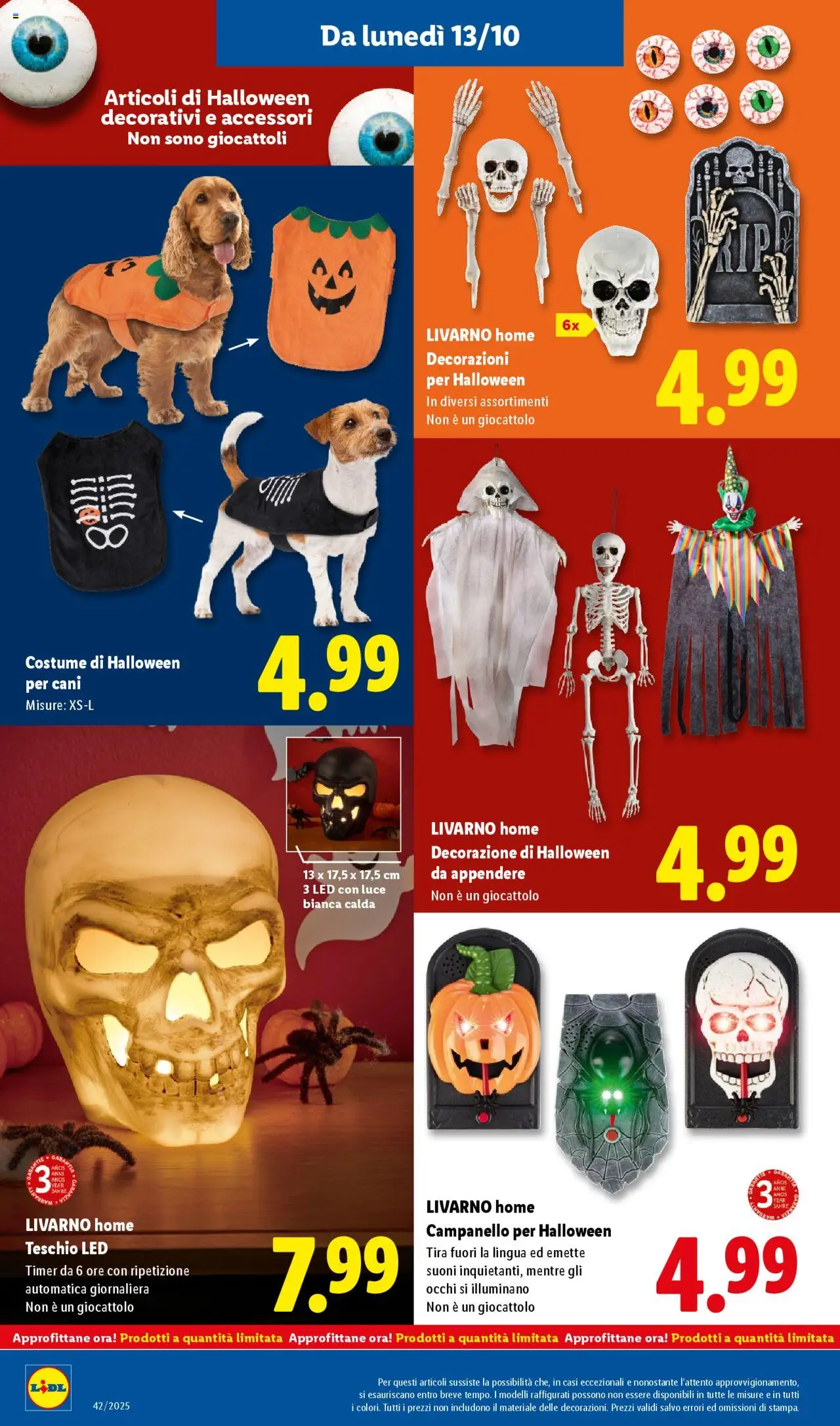 Volantino Lidl del 13.10.2025 | Pagina: 28 | Prodotti: Decorazioni