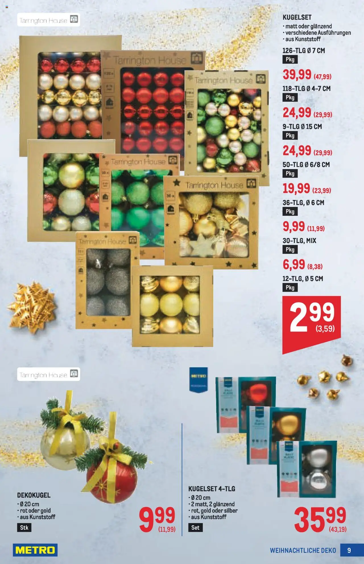 Metro  Deko & Geschenke gültig ab 16.10.2025 | Seite: 9