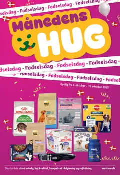 Maxi Zoo - Månedsavis Oktober gyldig fra 01.10.2025