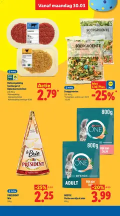 Purina one kip of zalm, Purina one kip of zalm 800 g - Voorbeeld van een folder van Lidl, geldig van 30.03.2026 | Pagina: 27
