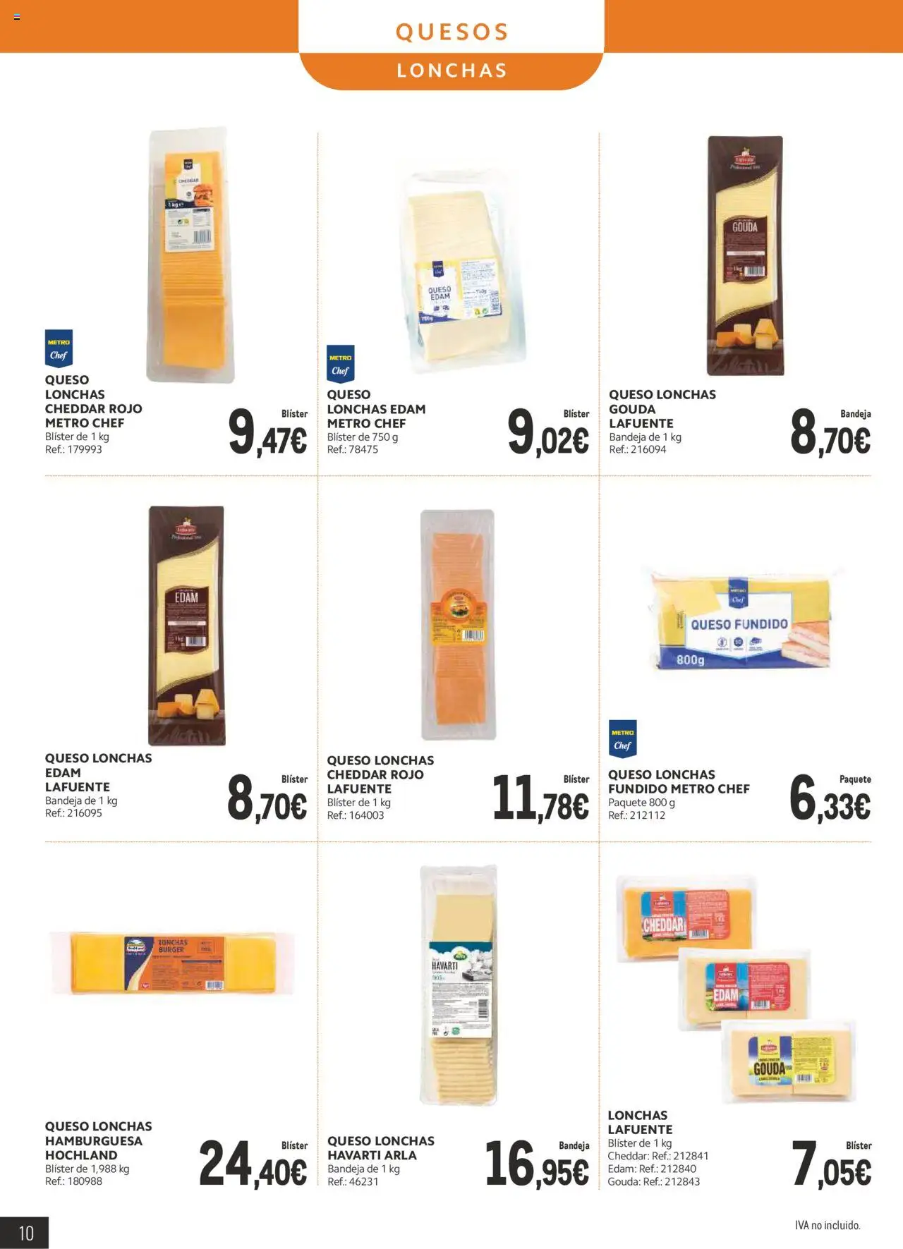 Makro - Lácteos Cantabria │ válido desde el 06.10.2025 | Página: 8 | Productos: Γραβάτα, Queso, Σοκολατούχο γάλα, Bandeja