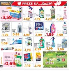 Anteprima del volantino Volantino Tocal  valido a partire dal 13.02.2026 | Pagina: 10 | Prodotti: Acqua, Agrumi, Lavatrice, WC