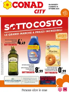 Anteprima del volantino Conad City Sicilia catalogo valido a partire dal 09.10.2025