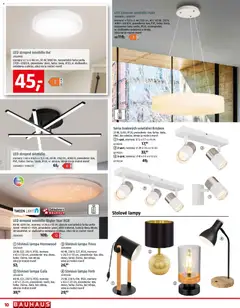 Bauhaus leták platný od 03.11.2025 | Strana: 10 | Produkty: Lampa, Závesné svietidlo, Stropné svietidlo, Led stropné svietidlo