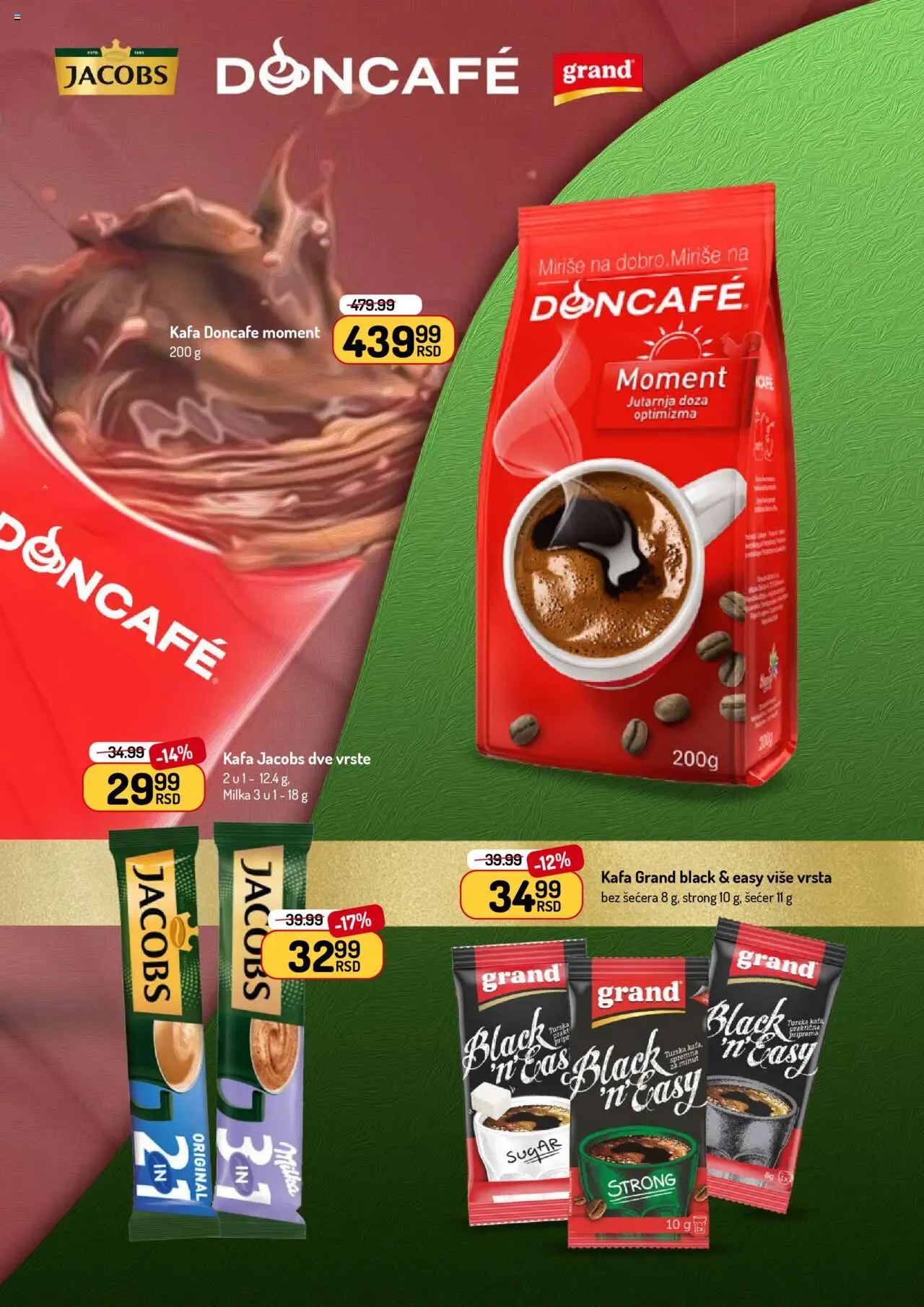 Aman katalog - važi od 21.07.2025 | Strana: 29 | Proizvode: Milka, Šećer, Doncafe, Kafa