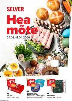 Selver kliendilehe eelvaade alates 24.03.2026