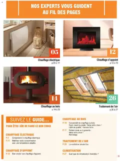 Brico E.Leclerc - Prévisualisation de Brico E.Leclerc Guide chauffage valide à partir de 19.08.2025 | Page: 3 | Produits: Poêle, Climatisation, Chauffage d’appoint