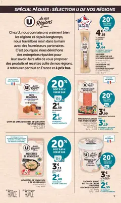 U Express - Prévisualisation de U Express catalogue valide à partir de 24.03.2026 | Page: 9 | Produits: Saucisson, Base, Saucisse, Chips