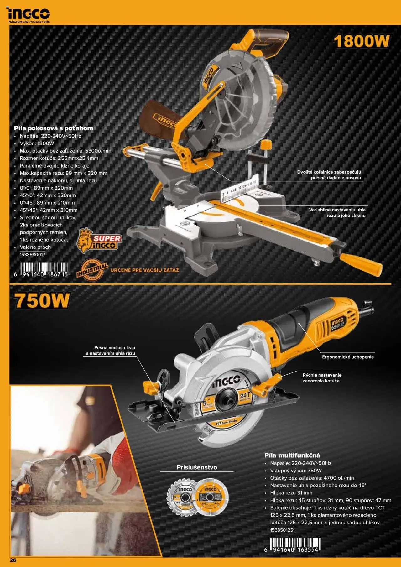 Nové Kinekus akcie – leták je platný od 28.04.2025 | Strana: 26 | Produkty: Píla, Náradie