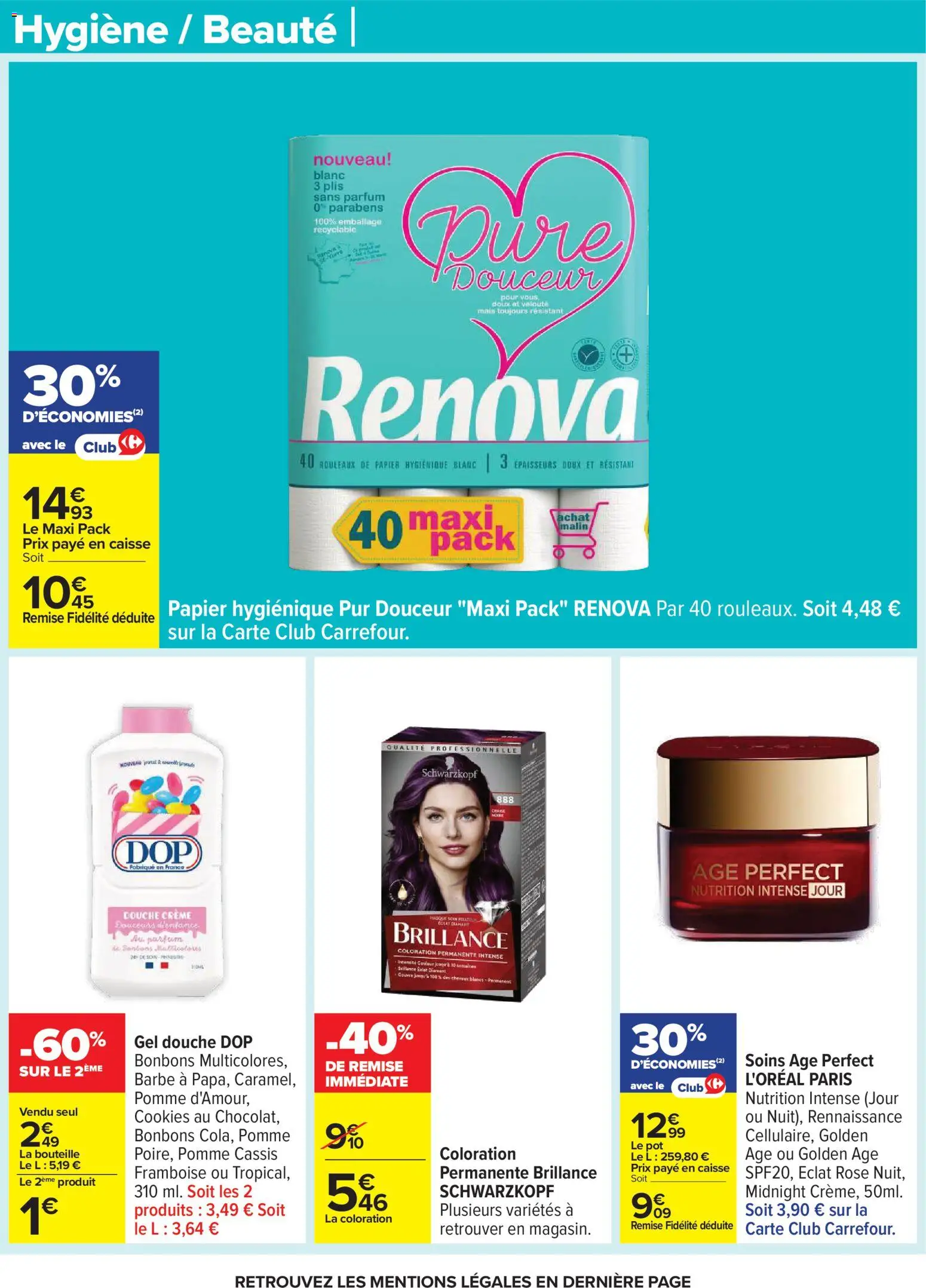 {H1} | Page: 62 | Produits: Pomme, Coloration, Parfum, Mais