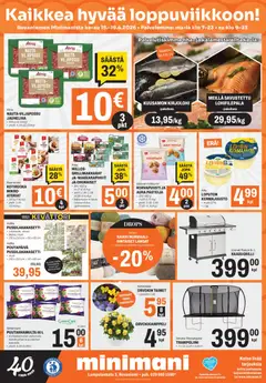 Minimani-mainoslehti voimassa 15.04.2026 alkaen