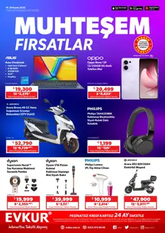 14.11.2025 tarihinden itibaren geçerli olan Evkur kataloğu önizlemesi