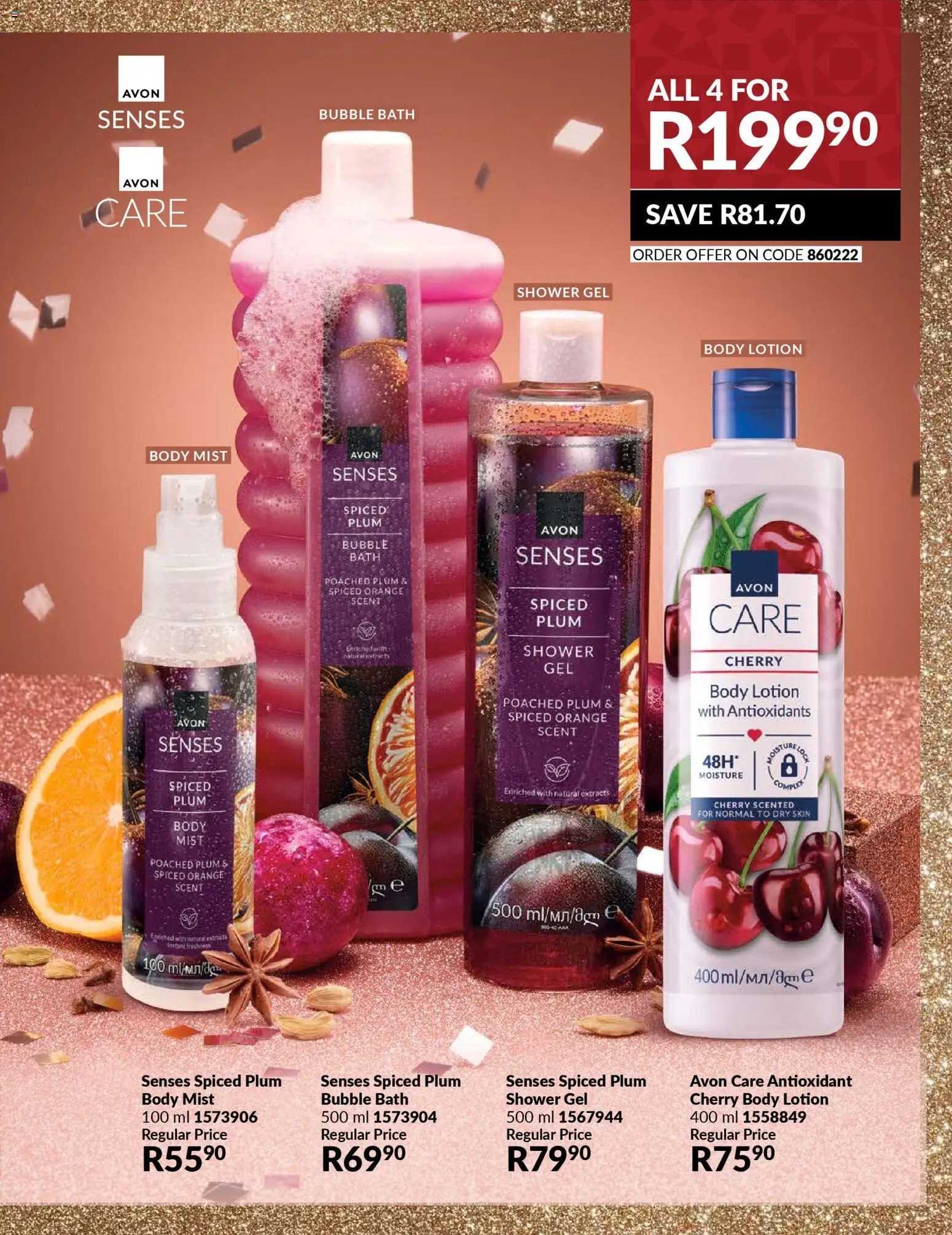 New Avon catalogue – valid from 01.12.2025 | Page: 21 | Products: Bath, Shower, Shower gel, Lotion