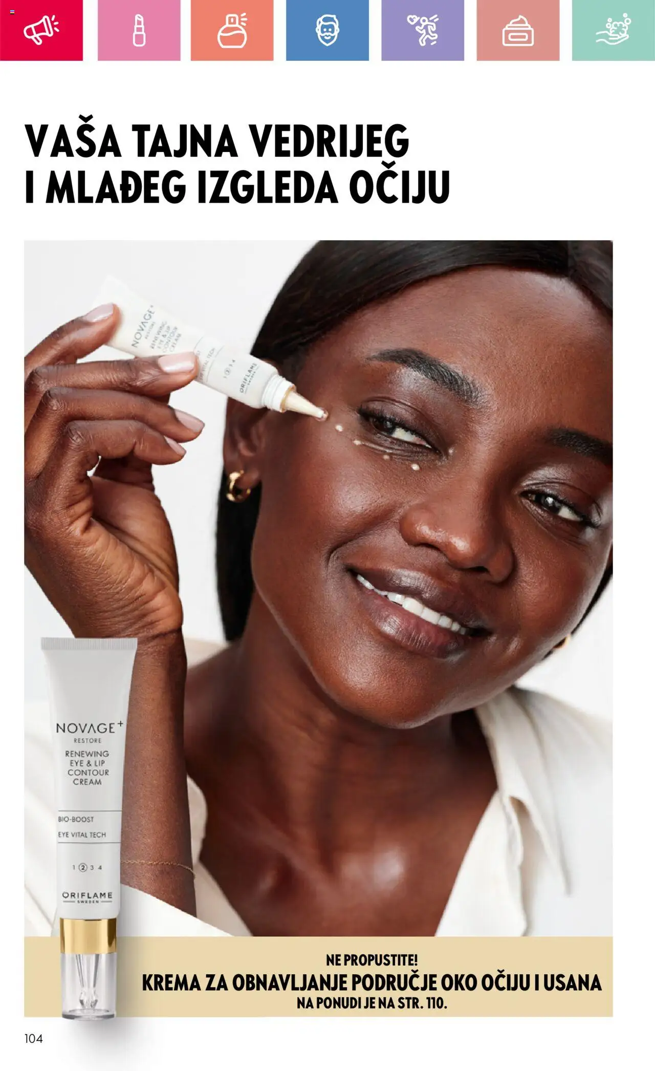 Oriflame katalog | vrijedi od 03.08.2025 | Stranica: 104 | Proizvodi: Krema