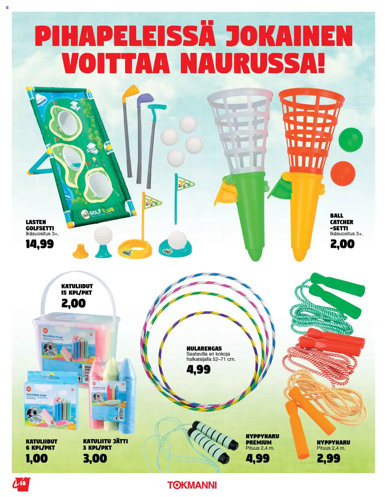Tokmanni - Lelut 2025 – voimassa 28.04.2025 alkaen | Sivu: 18