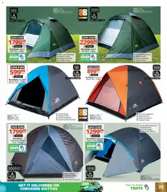 Checkers specials catalogue – valid from 01.12.2025 | Page: 29 | Products: Tent, Tap