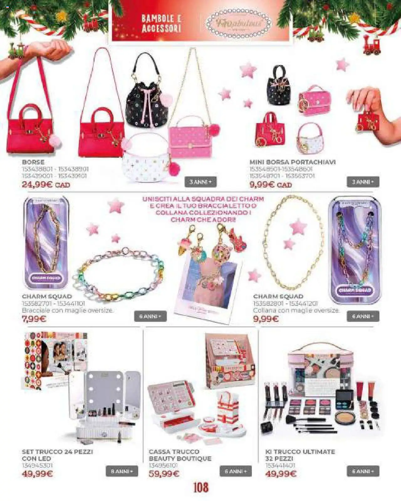 Volantino Toys Center del 19.10.2025 | Pagina: 110 | Prodotti: Bracciale, Collana, Borsa, Trucco
