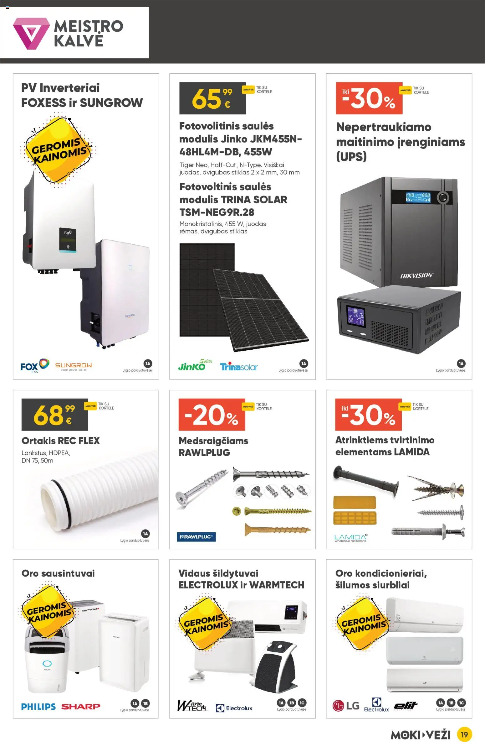MOKI VEŽI akcijos nuo 08.01.2026 | Puslapis: 19
