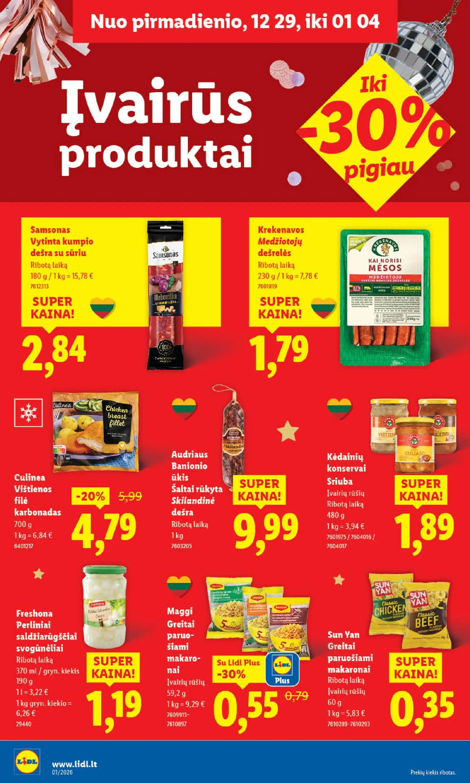 LIDL akcijos nuo 29.12.2025 | Puslapis: 24
