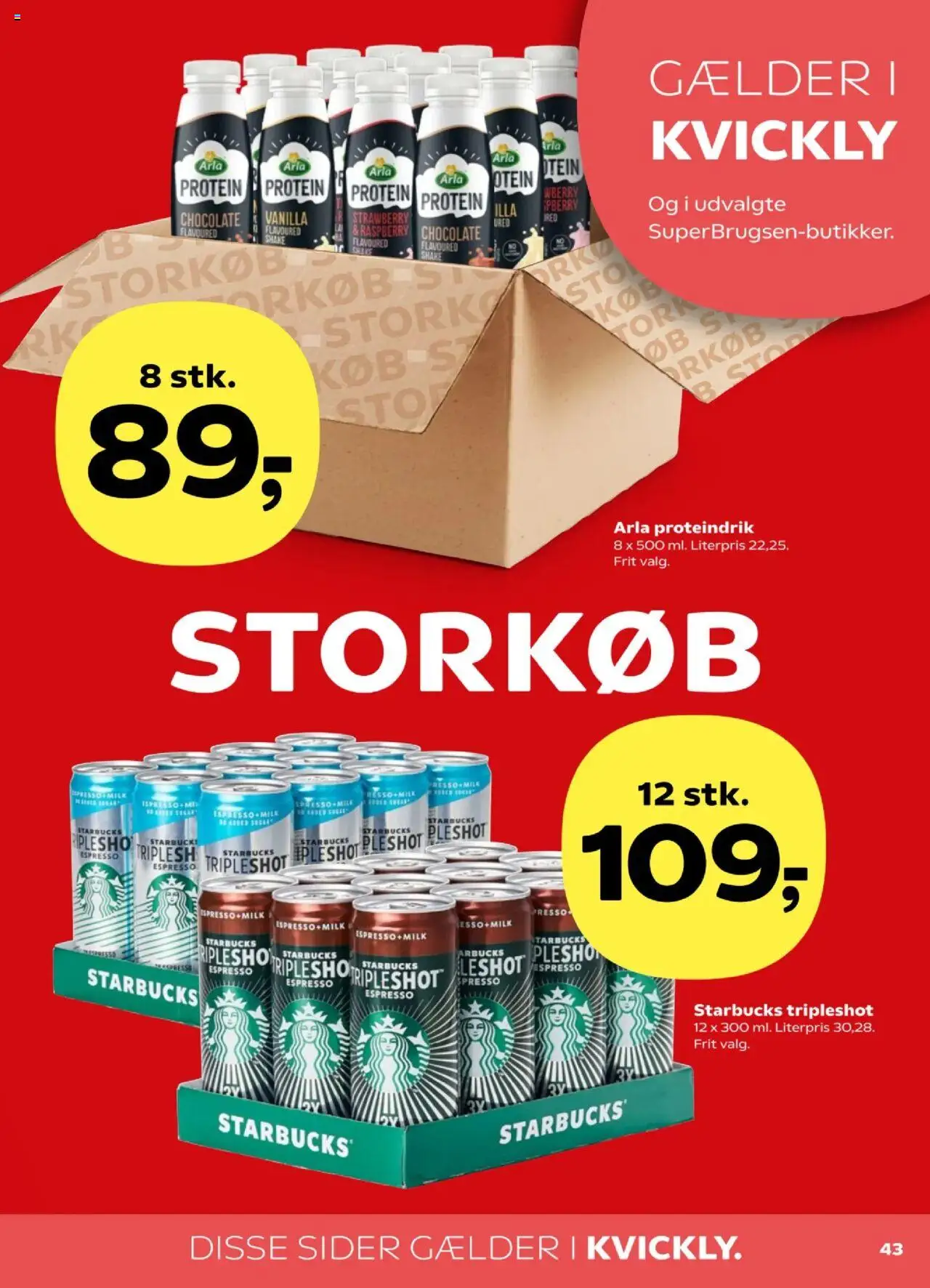 Kvickly Tilbudsavis gyldig fra 15.08.2025 | Side: 43 | Produkter: Vestido de festa